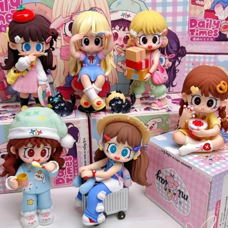 

Milay V3 Daily Times Series Blind Box Toys Surprise Mysterious Box Kawaii Anime Figure Trendy Doll Desktop Ornament Girl Gifts