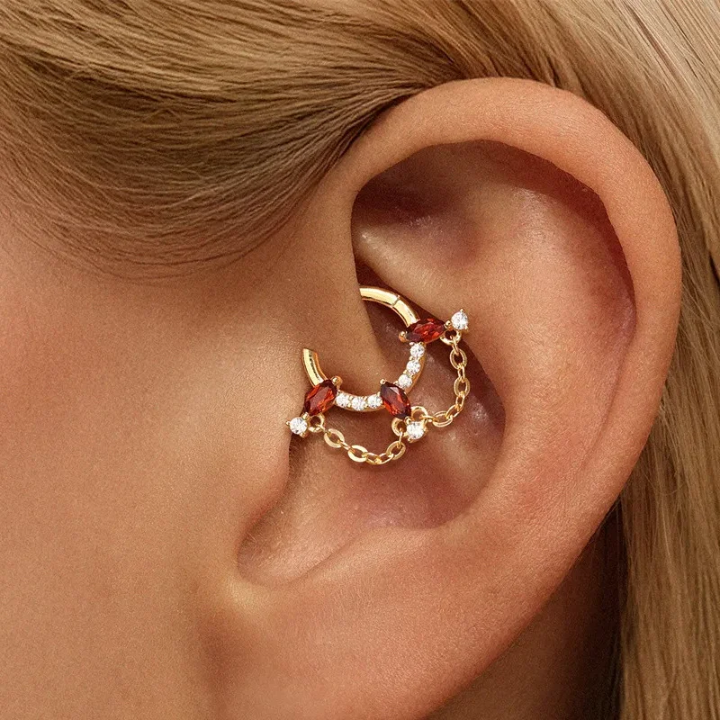 Ins gland boucles d'oreilles