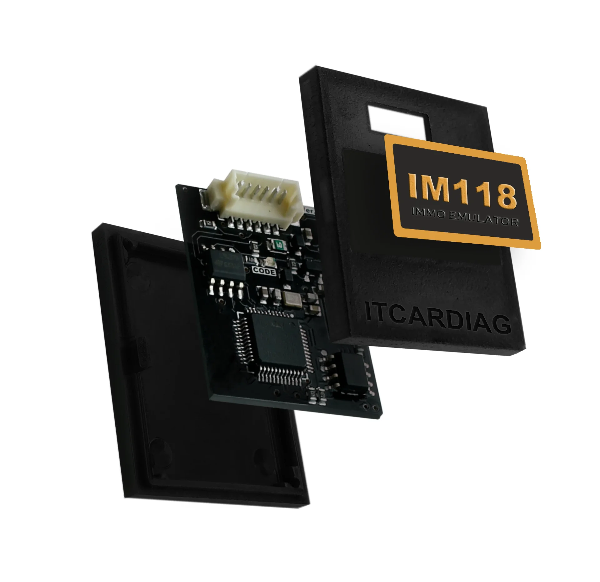 ITCARDIAG IM118-emulador Universal IMMO Off, herramienta de programación de llaves (K-LINE/CANBUS), herramienta de diagnóstico OBD para coches