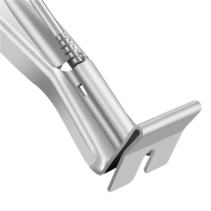HGHO 5Inch 100 Pack Gutter Hangers, With Pre-Inserted Screw, Aluminum Gutter Brackets For Repairing Sagging Rain Gutters