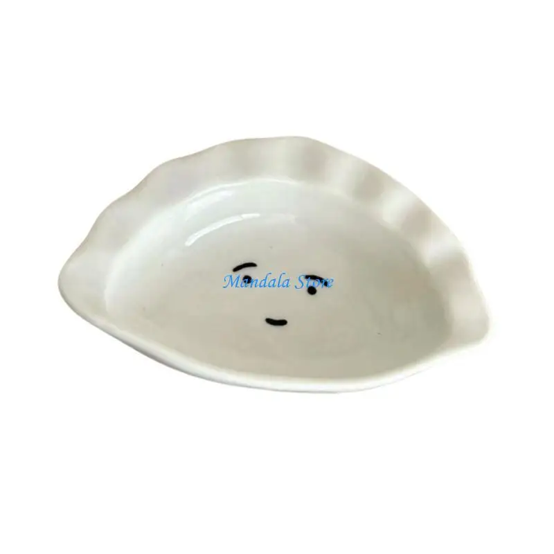 

U2JC High Quality Ceramic Mini Dish Perfect For Sauces And Condiments Durable And Slip Resistant For Everyday Use