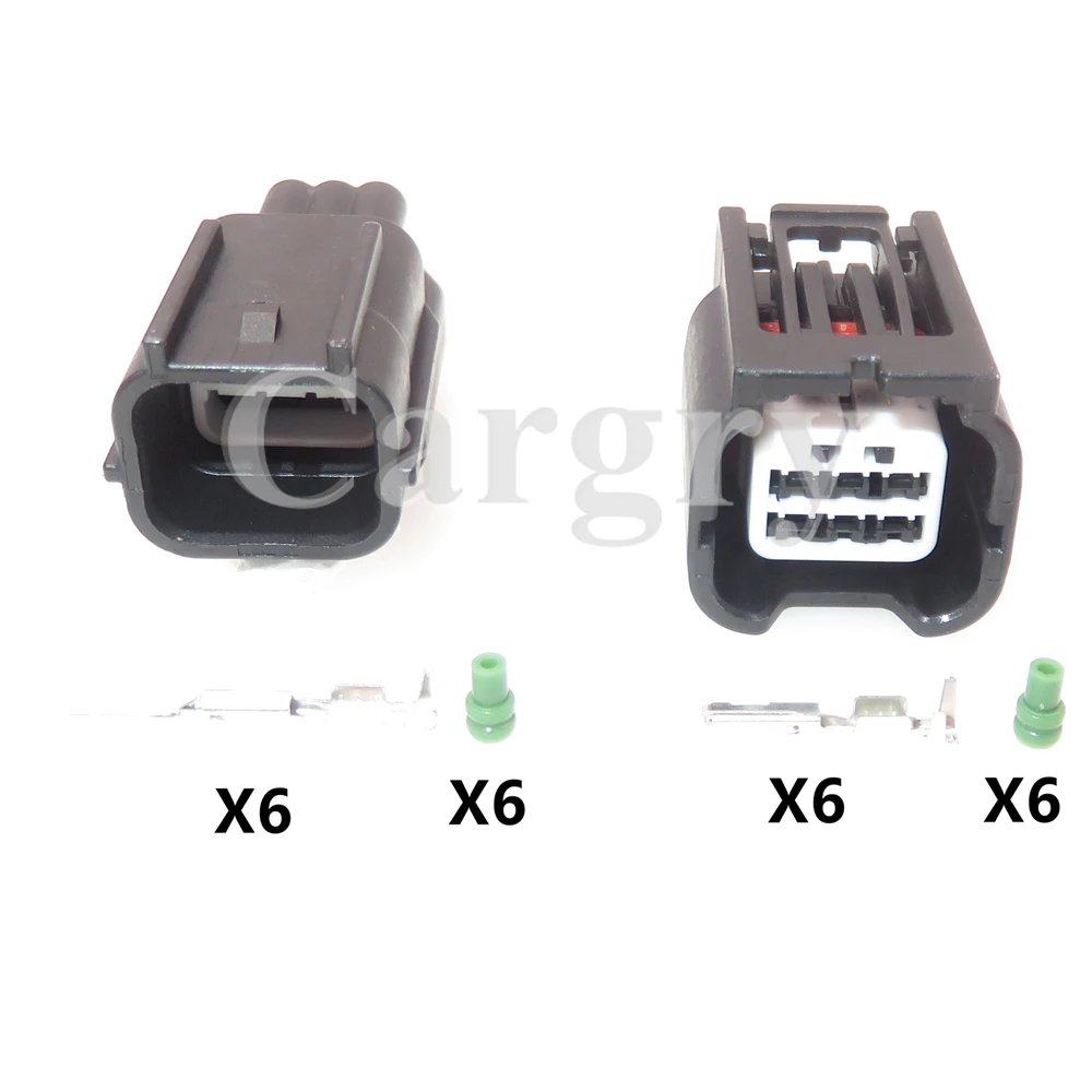 1 Juego 6P 7283-2764-30 7282-2764-30 conector sellado de Radar de coche arnés de Cable de faro automático enchufe impermeable