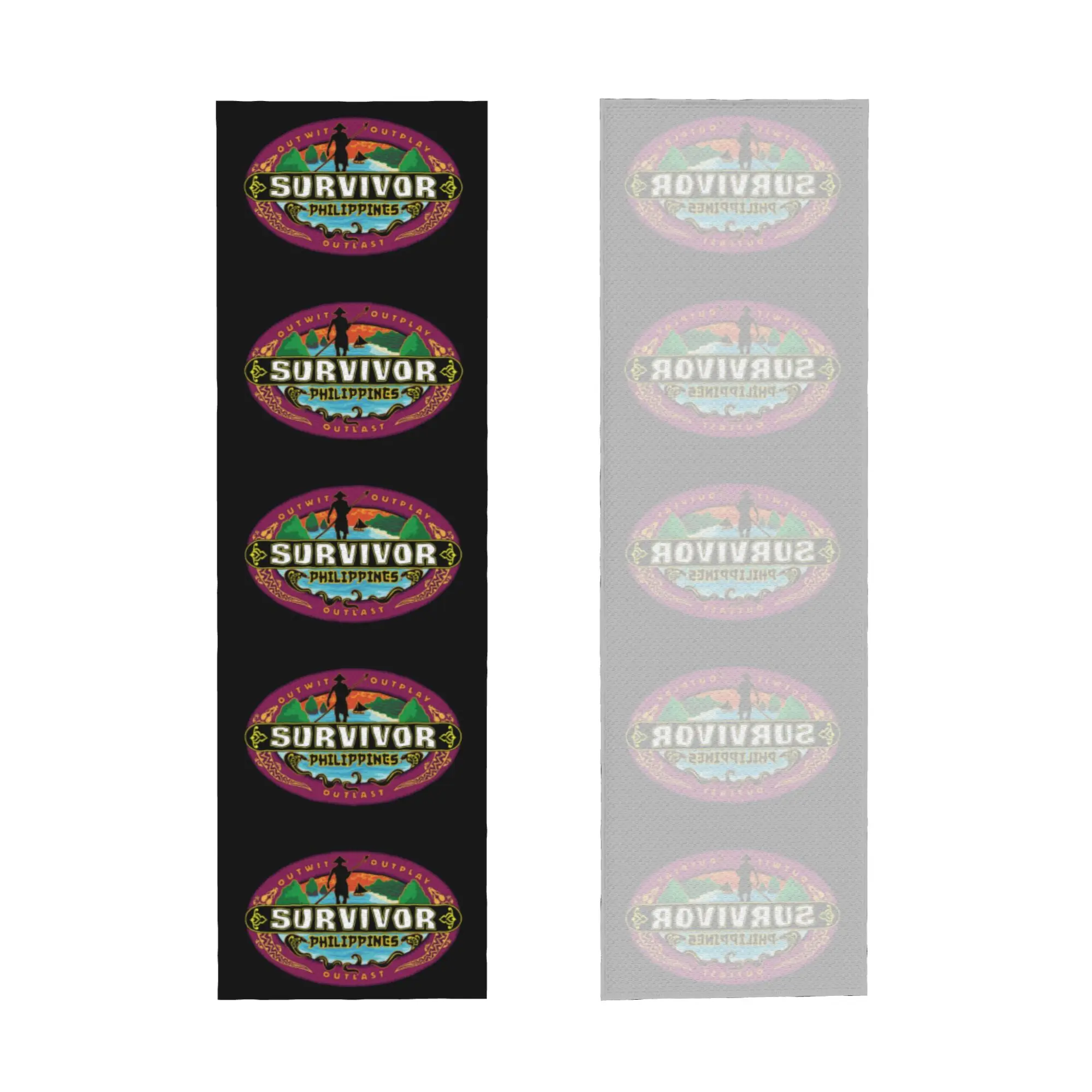 Reality TV Survivor Philippines Cold Exercise Towel Face Towel Quick Dry  Pool Breathable Cold Towel