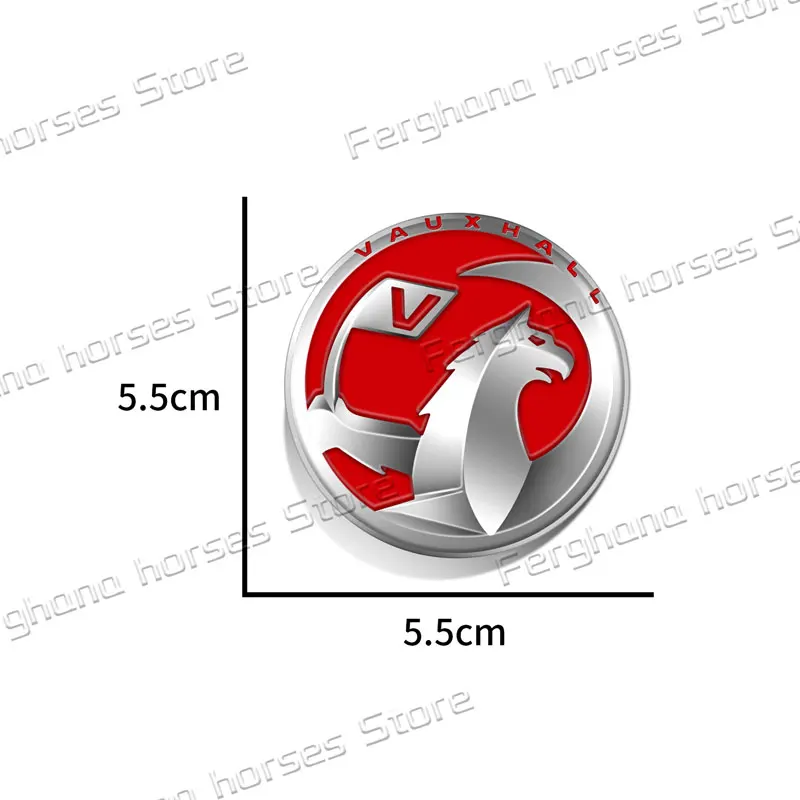 1 قطعة سيارة كروم معدن ملصق ل فوكسهول أوبل كورسا VXR أسترا H J إنسيجنيا زافيرا الخلفي الجذع شارة درابزين الجسم ملصق مائي ديكور