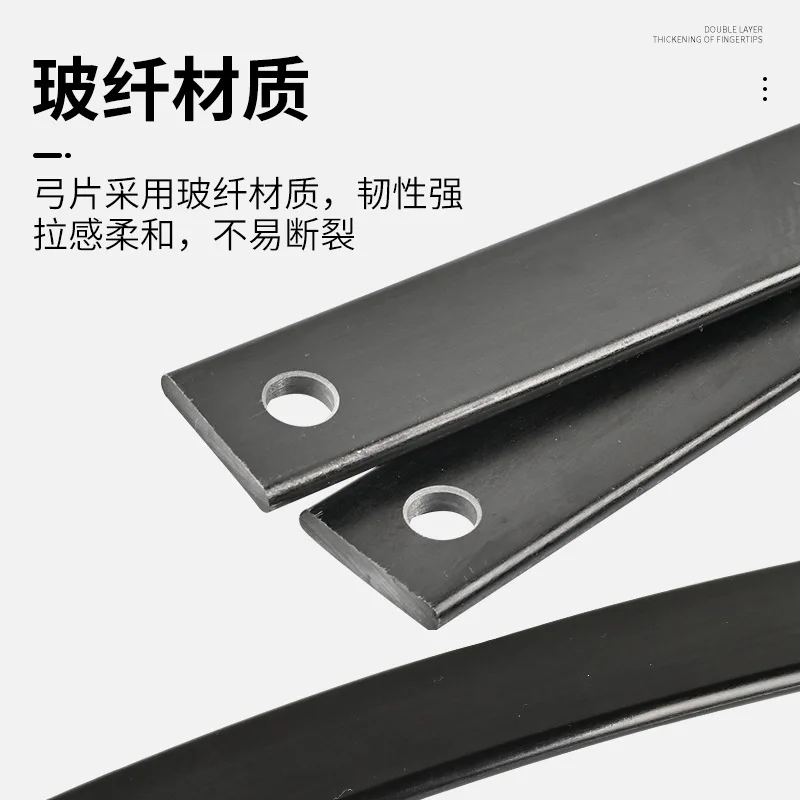 Bow and Arrow Fiberglass Bow Sheet Falcon Reflex Straight Bow Sheet 30/40/50/60-100/lb Metal Opening with String Ears