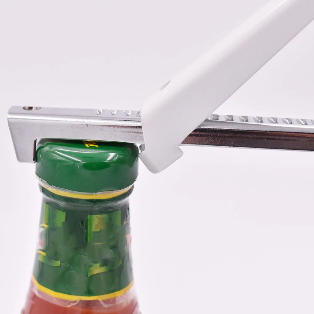 

2pcs Anti-Skid Can Openers Stainless Steel Multi-Functional Bottle Jar Opener Kitchen Tool For Home Bar Use