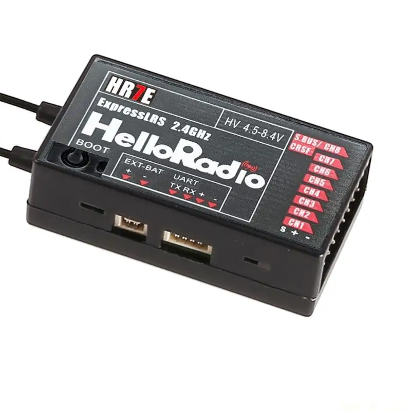 M5TD 8-Channel High Performances Receiver HR7E ELRS PWM Receiving Adapter for Models