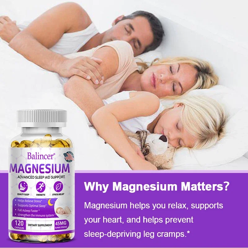 Magnesium Supplementation Supports Sleep, Muscle, Nerve, Joint and Heart Health