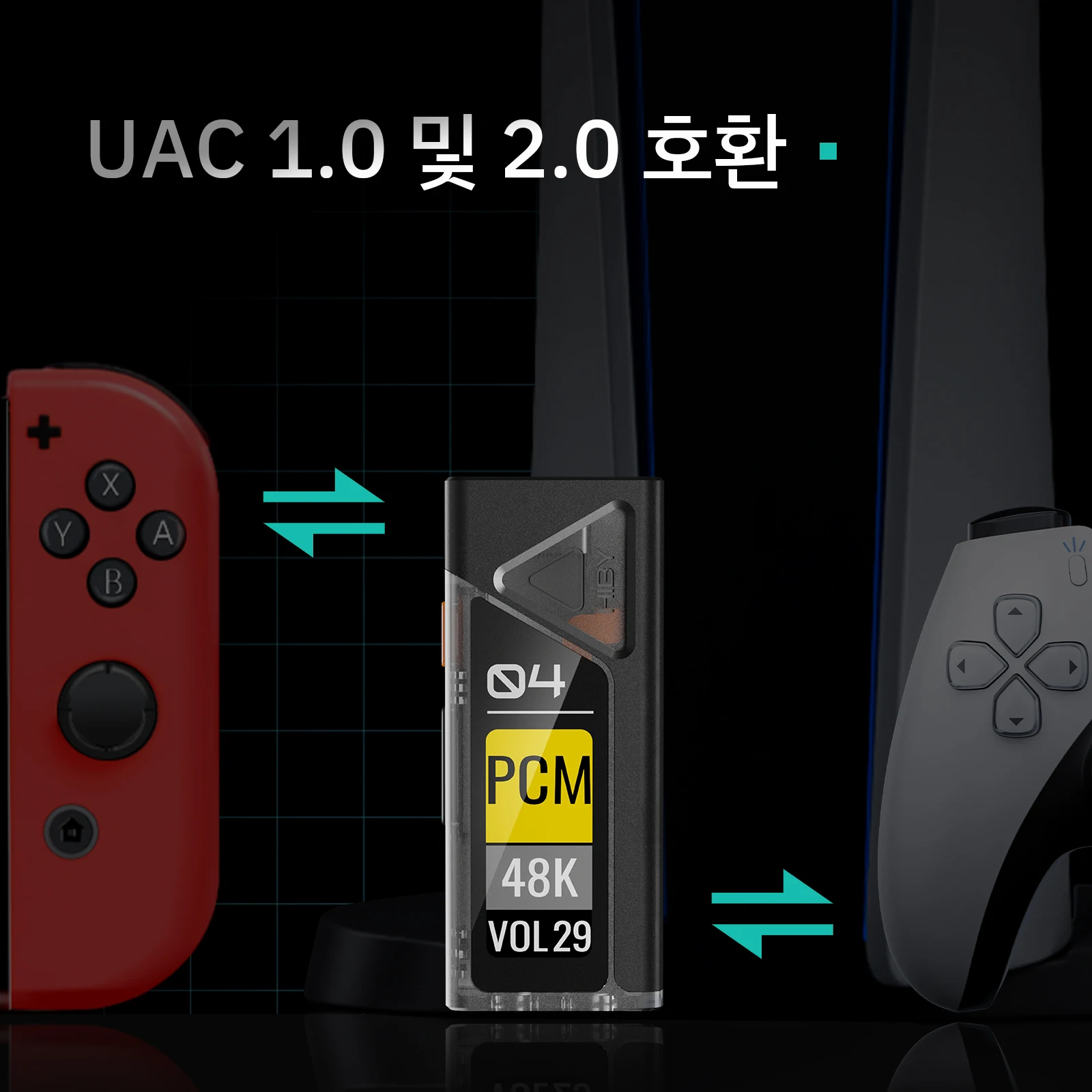 HiBy FC4 HiFi USB DAC 헤드폰 앰프 듀얼 CS43131 AB1565 디코더 PCM768 DSD512 Android iOS Mac Win10 용 …