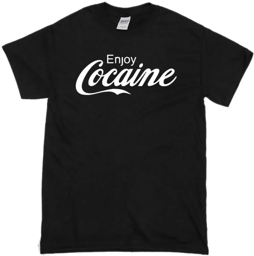 Nueva camiseta divertida con logo de Coca-Cola para adultos, camiseta de algodón con diseño de ironía y chiste, estilo veraniego para hombre, moda 2019