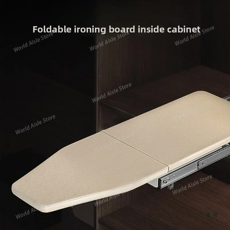 Ironing Station Drawer Folding Ironing Board for Laundry Bathroom Small Space Saving Home Organizer