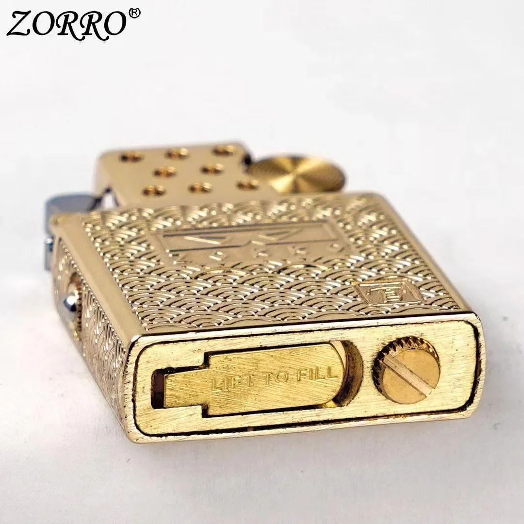 2024 The New Genuine Z902 Inner Tank Kerosene Lighter Creative Officer Second Generation Universal Movement Kerosene Lighter