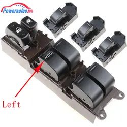 New Front Left Power Window Switch For Toyota Land Cruiser 4.7L 1998-2002 84820-60130 84810-60050