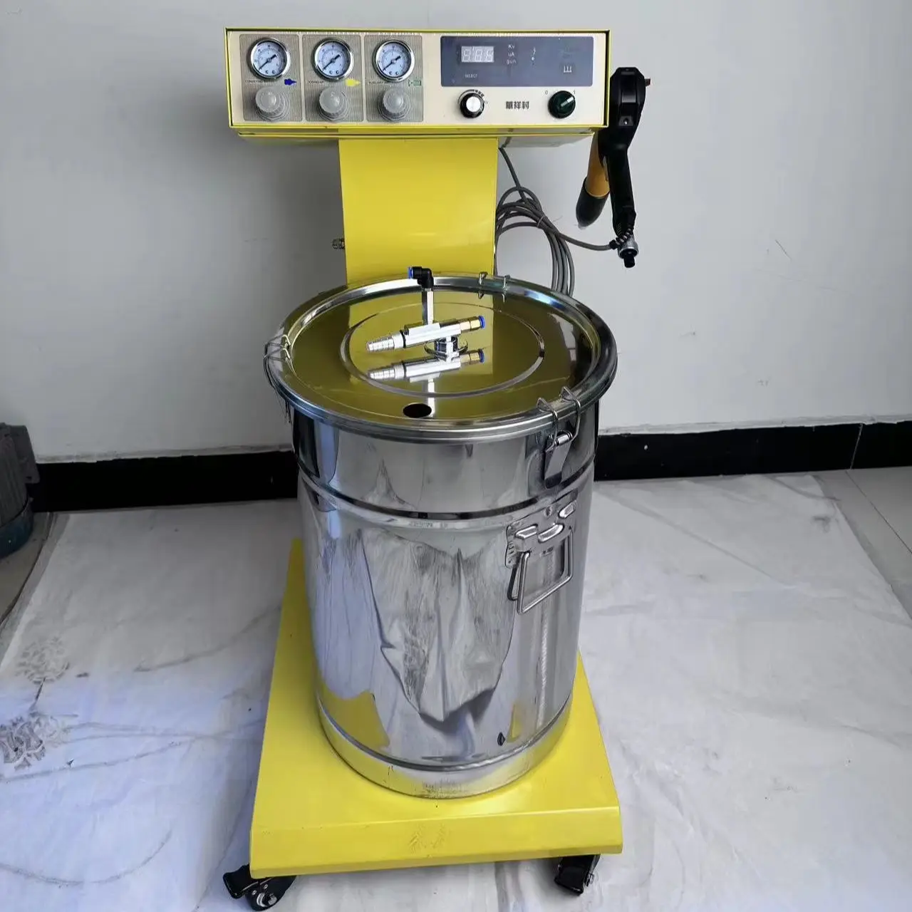 Factory Price HXC-600A Spot Goods Handheld Metal Powder Painting Electrostatic Metal Powder Coating Machine