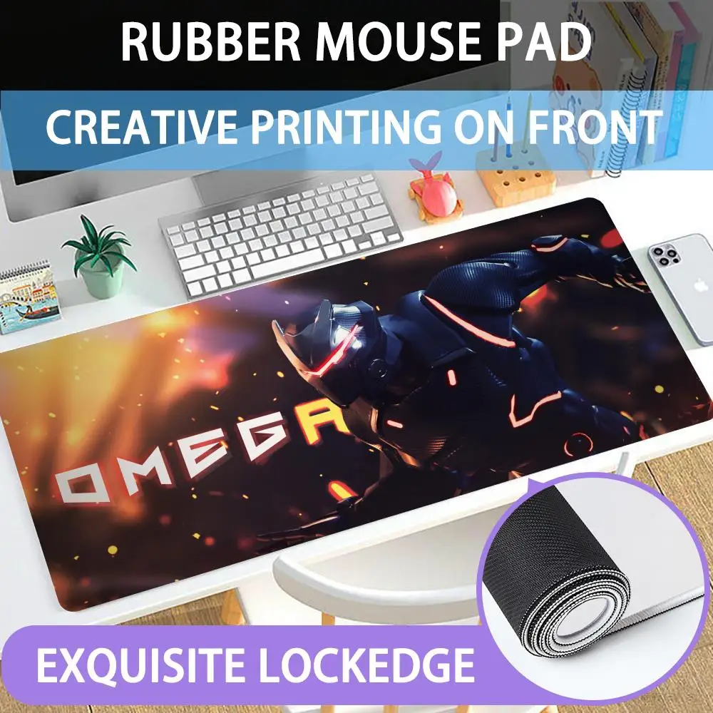 

Mouse Pad rubber mouse pad with edge-locking computer mouse pad for gamers HD Guard Fortn printing desk pad and keyboard pad