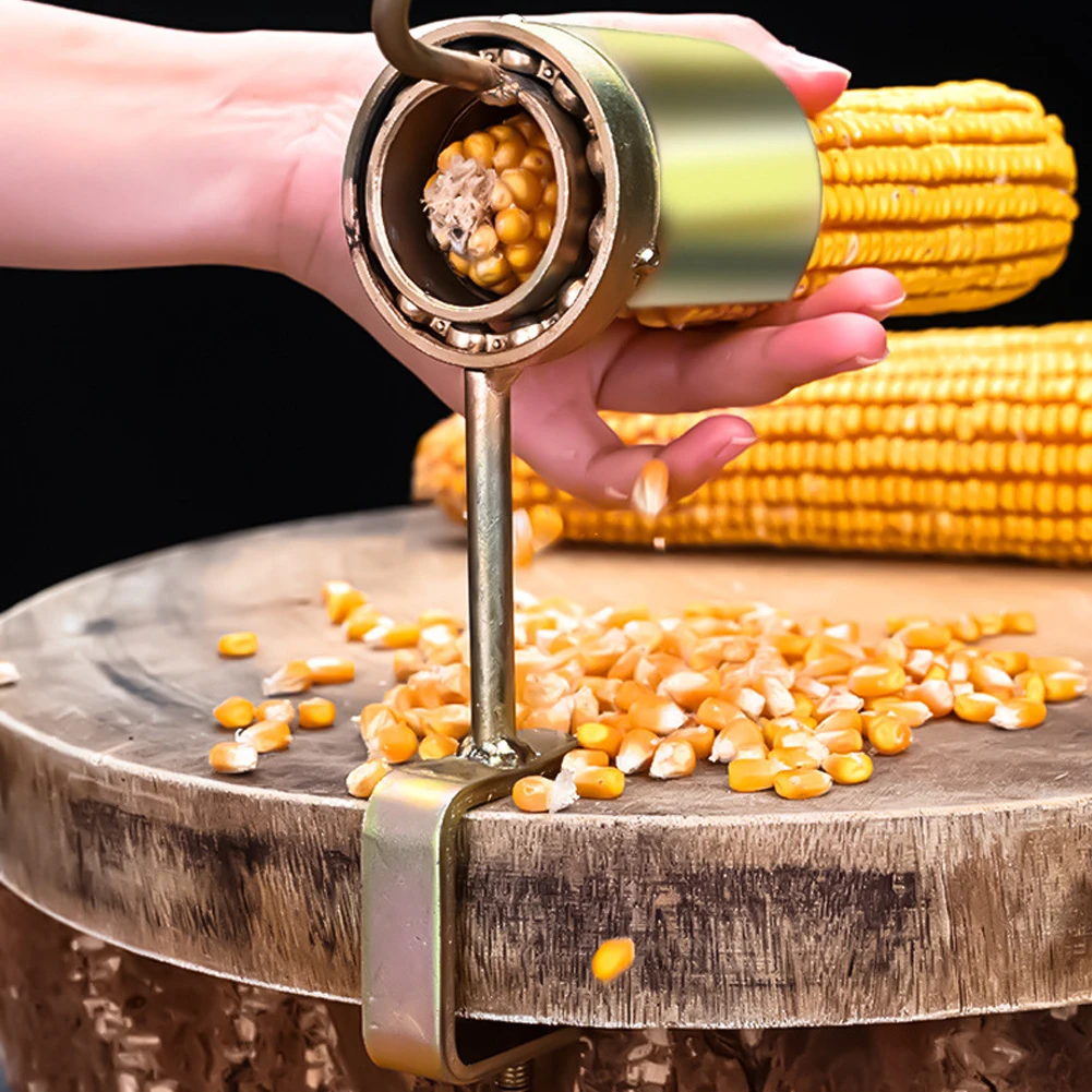 

Бытовой небольшой ручной кукурузный шелушитель, рукоятка из сплава, кукурузный комбайн, принадлежности для бара