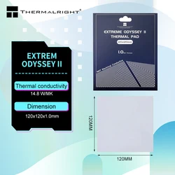 Thermalright ODYSSEY Ⅱ Heat Dissipation Silicone Pad CPU GPU Graphic Card Thermal Pad Motherboard Silicone Grease Pad Multi-Size