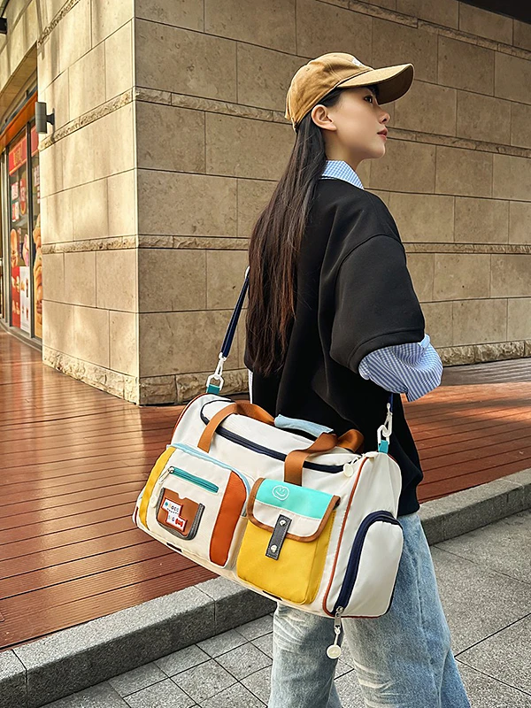 

Новинка 2024 года, большая вместительная уличная дорожная сумка, многофункциональная сумка Fitn, сумка через плечо, сумка для хранения Lage, ручная сумка