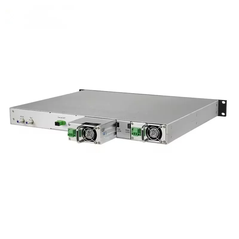 

#CATV 1550nm 10dbm direct Fiber transmitter Internal Modulated optical transmitter 25KM for EDFA.