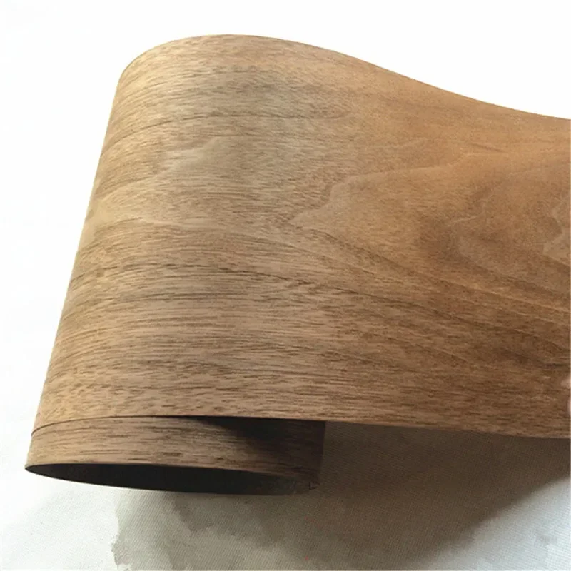 1 Roll 250-270cm Natural Black Walnut Veneer Thin Handmade DIY Solid Wood Decorative Panel Skin Speaker Renovation 현관문시트지 현관문시트지