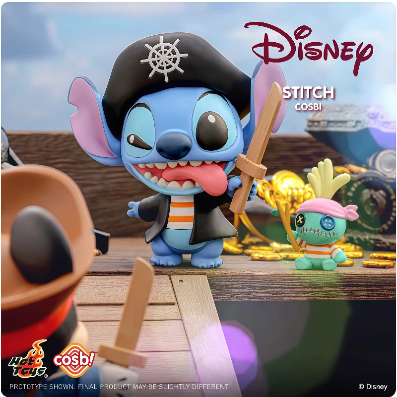 

Горячие игрушки, новая серия Disney с Микки Маусом и друзьями (Пиратское издание), слепая коробка, мини-кукла, креативный орнамент ручной работы, игрушка в подарок