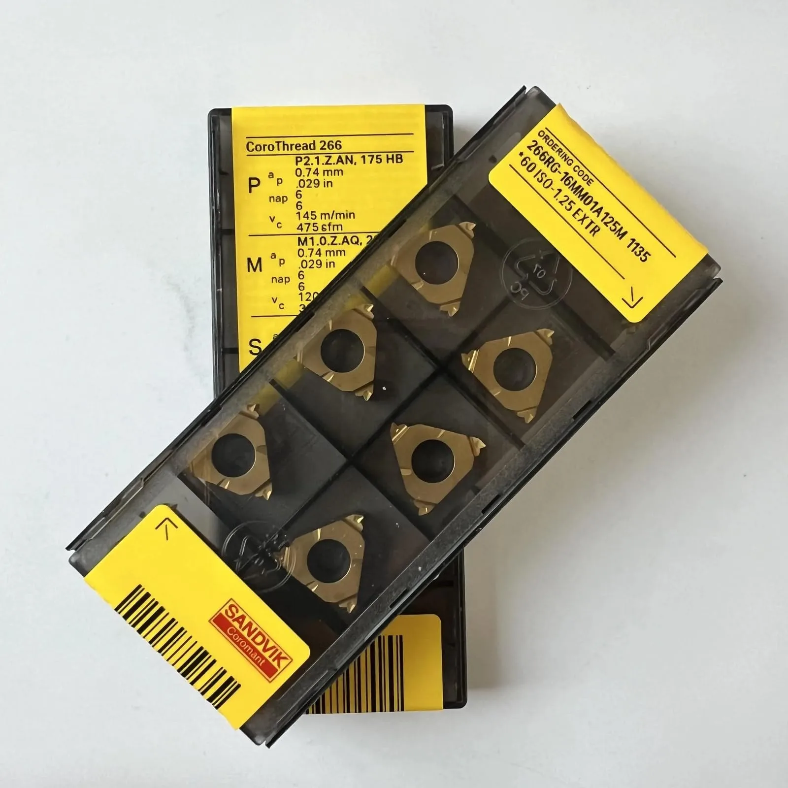 266RG-16MM01A125M 1135/CNC draaibank carbide blade tool 10 Stuks