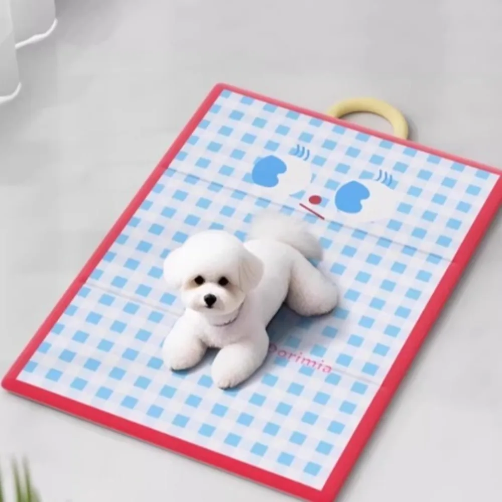 

Pillow Mat Waterproof Pet Ice Mat Breathable Soft Cooling Mat Foldable Machine Washable Dog Nest Indoor Use