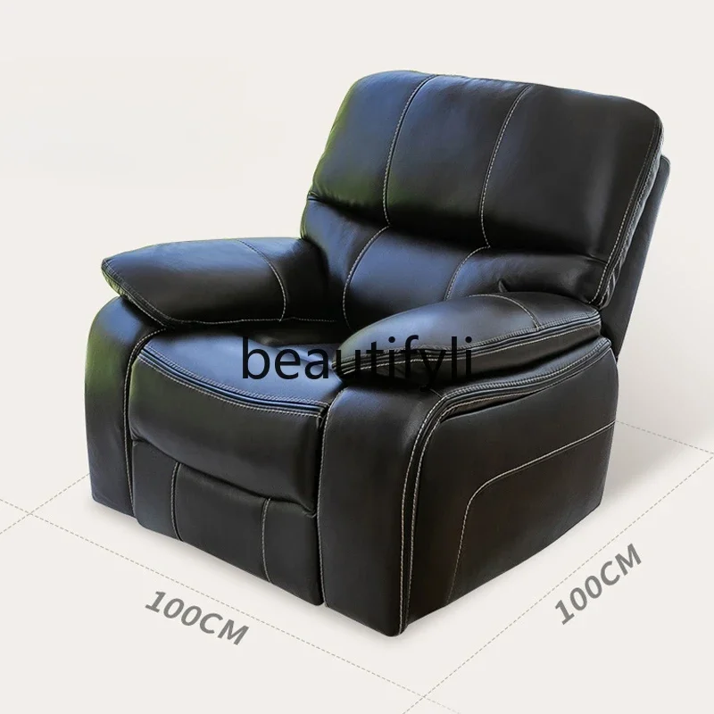 Space first-class single sofa cabin leisure reclining rocking chair lazy sofa