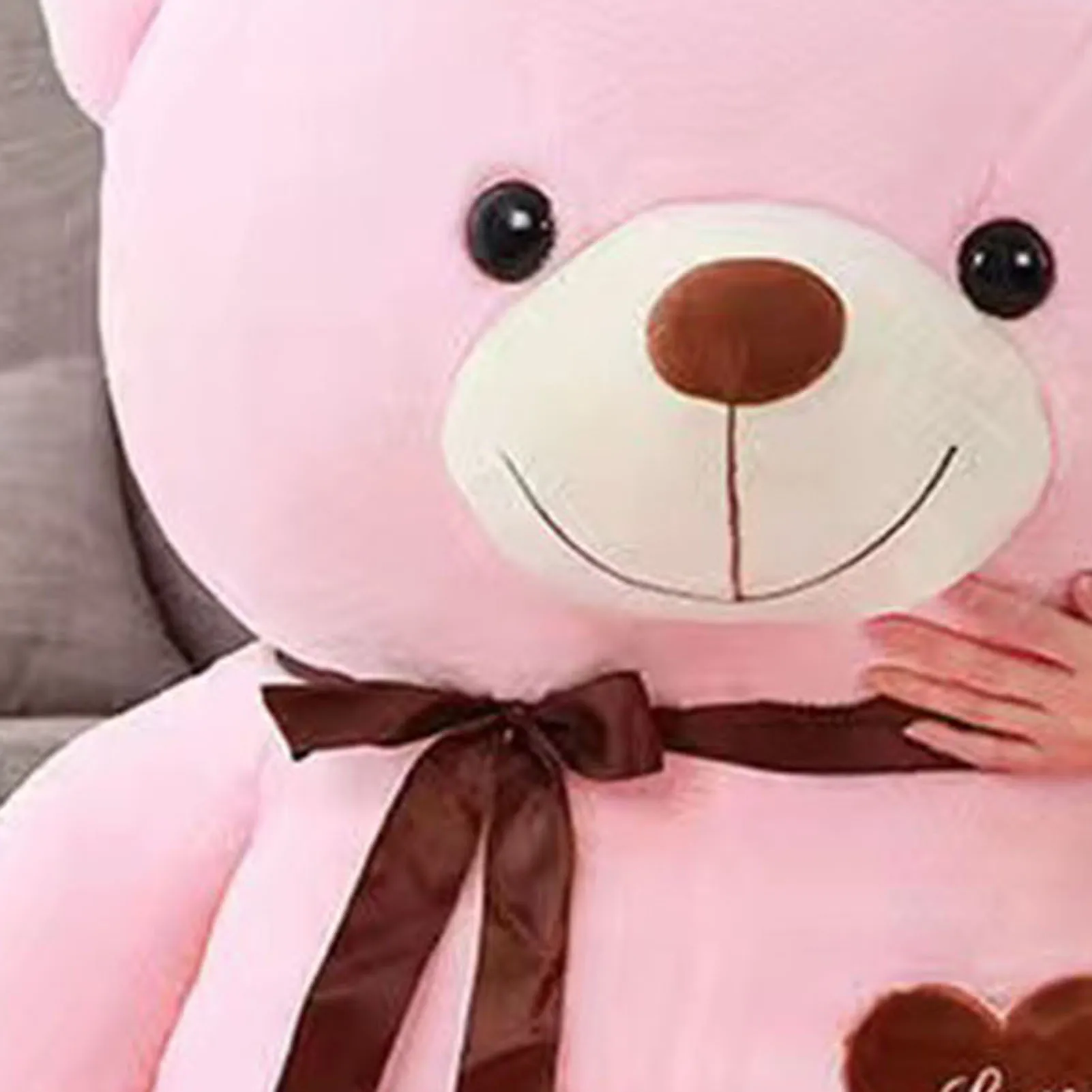 Grandi giocattoli morbidi dell'orso di peluche Colori vivaci super morbidi Giocattolo da accompagnamento abbracciabile per la decorazione della camera da letto delle ragazze