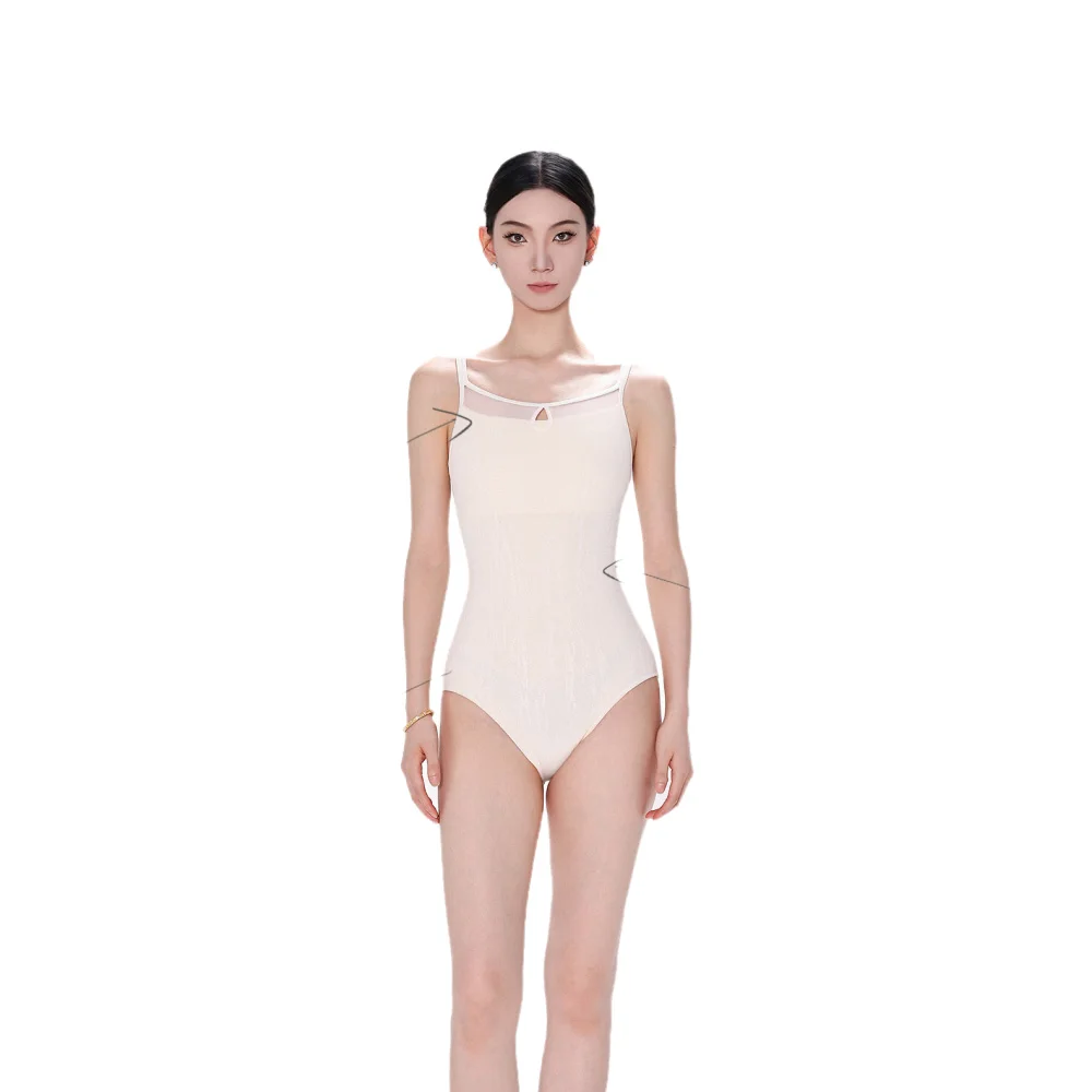 

Балетный комбинезон, сетчатые лоскутные подтяжки, женский стиль для взрослых, утягивающий костюм для танцевальной йоги