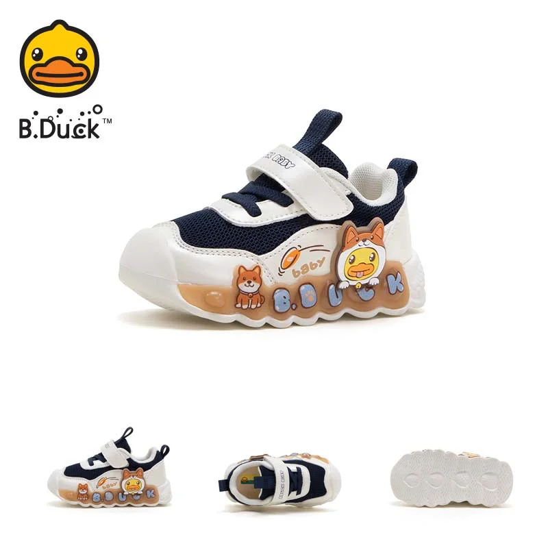 

B.Duck Children's Shoes for Boys and Girls Toddler Shoes Light-up Shoes Autumn Baby Shoes Children's Light-emitting Shoes