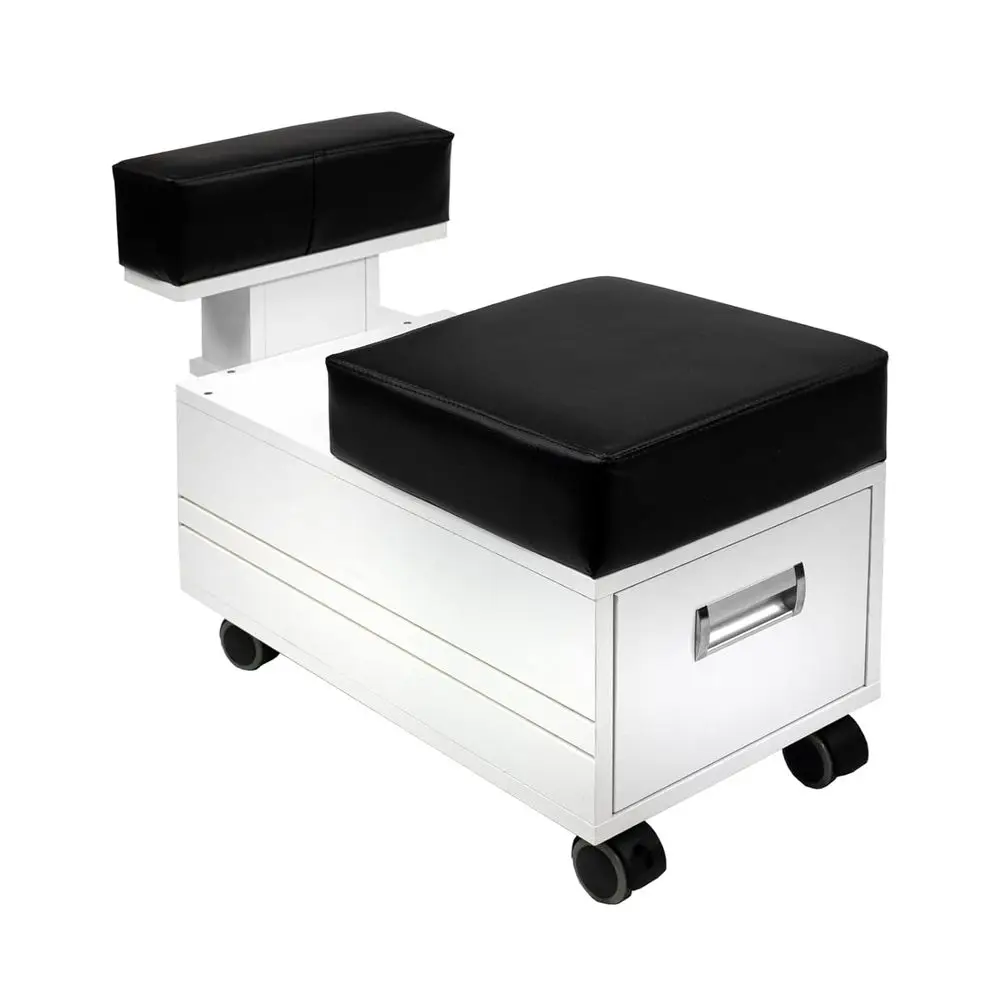 Pedicure Cart with Pedi Trolley, Nail Furniture & Equipment, White