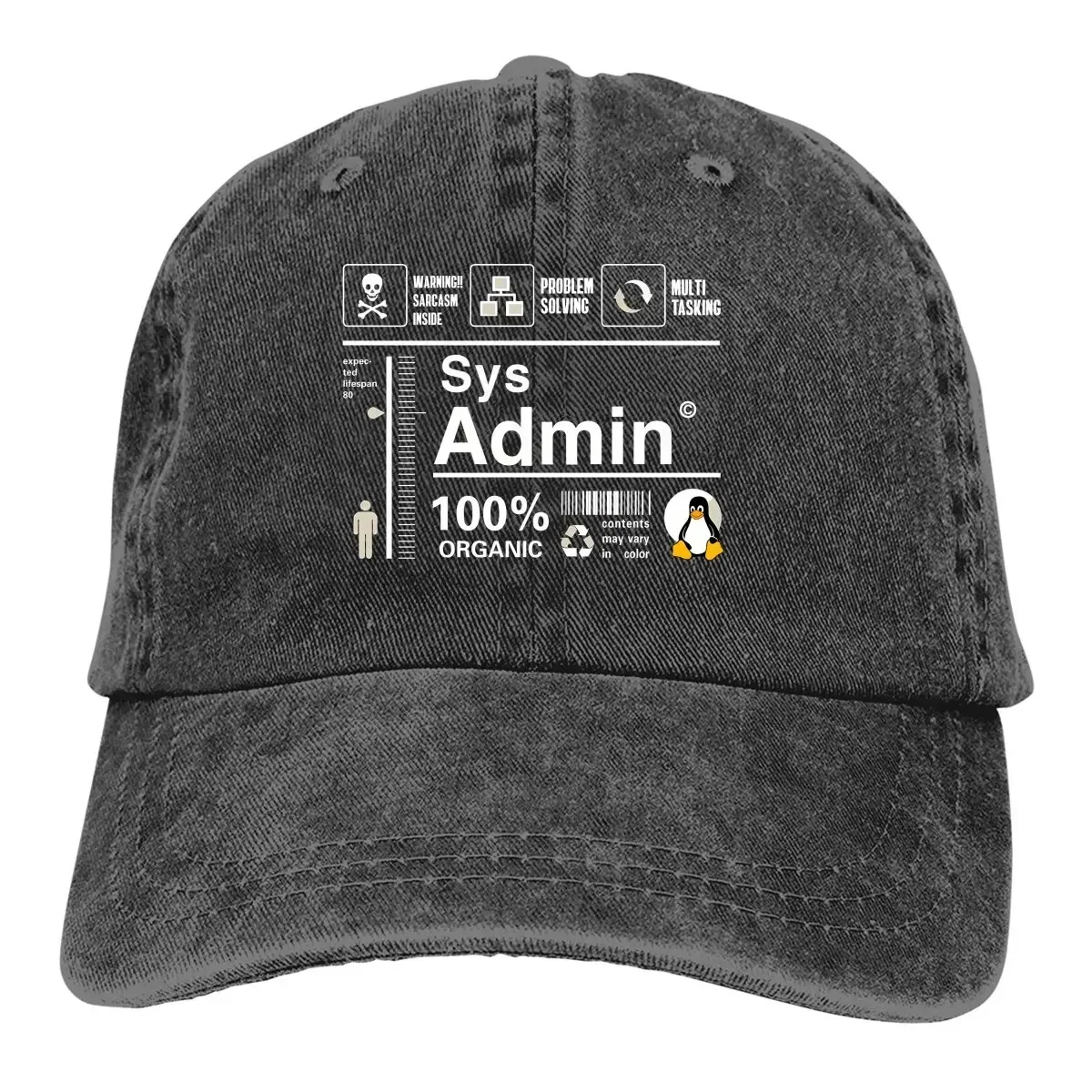 novo-bone-de-beisebol-linux-kit-infographic-sys-admin-penguin-para-homens-e-mulheres-com-protecao-de-viseira-e-fecho-snapback-tema-computador-cpu-core