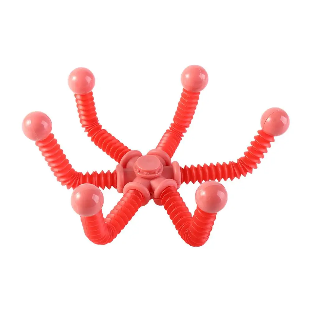 Children Fidget Spinner Toys Autism Sensory Pop Tubes Transformable Stress Relief Fingertip Gyros Toy for Adults Kids Gifts