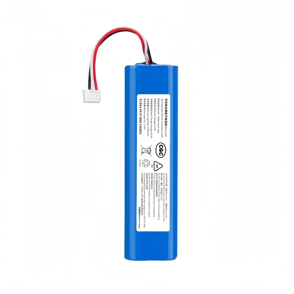 14.4V 3500mAh Li-Ion หุ่นยนต์เครื่องดูดฝุ่นเปลี่ยนแบตเตอรี่สําหรับ Ecovacs Deebot N8 Ozmo 900 901 905 920 930 พร้อม BMS