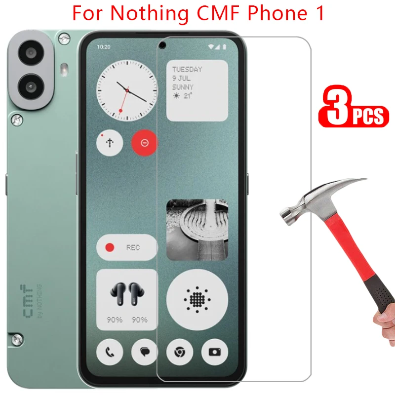 Телефон с закаленным стеклом для ничего, модель cmf 1, телефон на cmfphone phone 1, задняя крышка 360 дюйма, Note nathing, не тонкий нетиг телефон 1, лампа 6,67