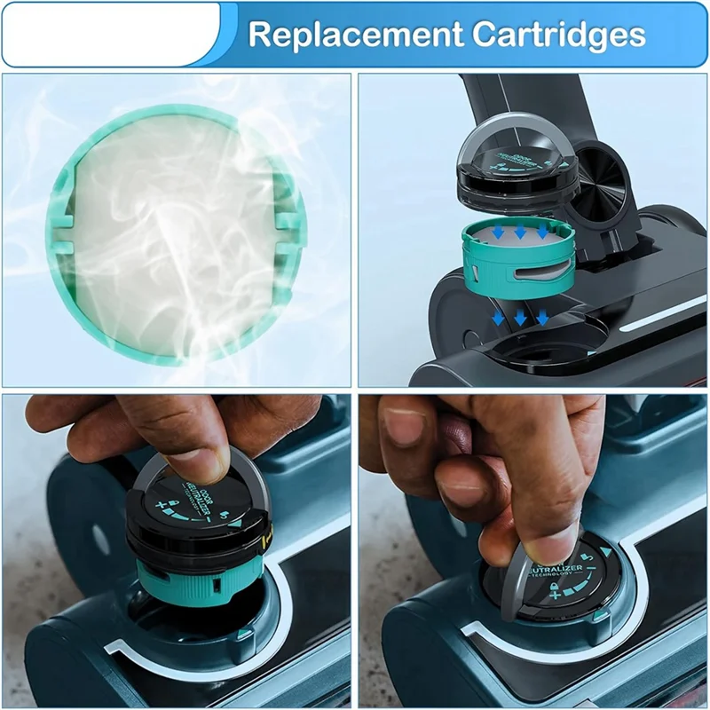 ABRB-filtro de cepillo de rodillo para Shark Stratos, palo con cable HZ3002/HZ3000/HZ3002C, accesorio de vacío, cartucho neutralizador de olores