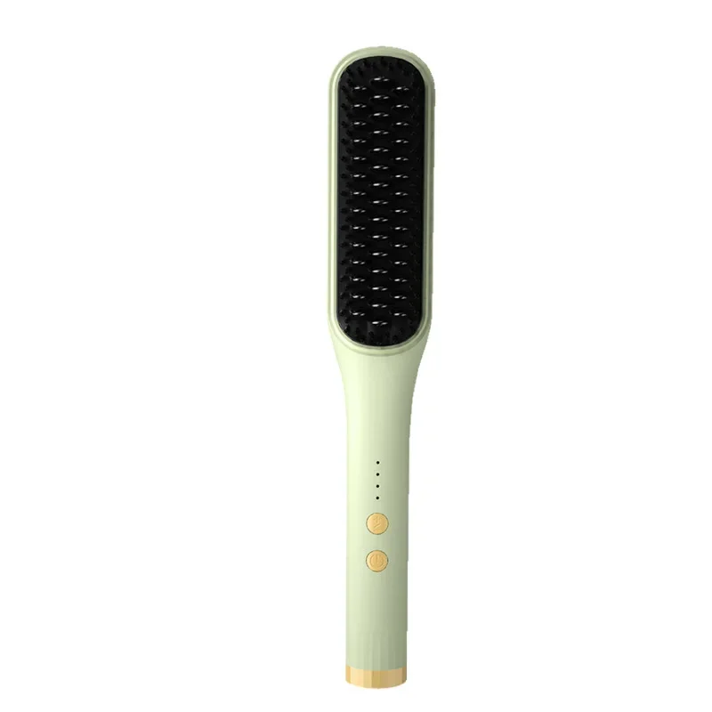 Flat Comb Negative Ions  Fluffy Straightening Board Clip  Household Curling Iron Dual-purpose  Hot Splint Electric Comb