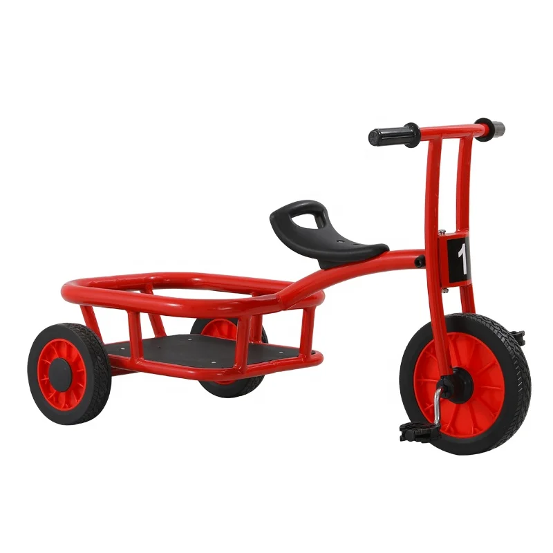 Kindergarten tandem Bicycle High Quality Children's Minivan Outdoor 2-6 Years Old Children's Tricycle