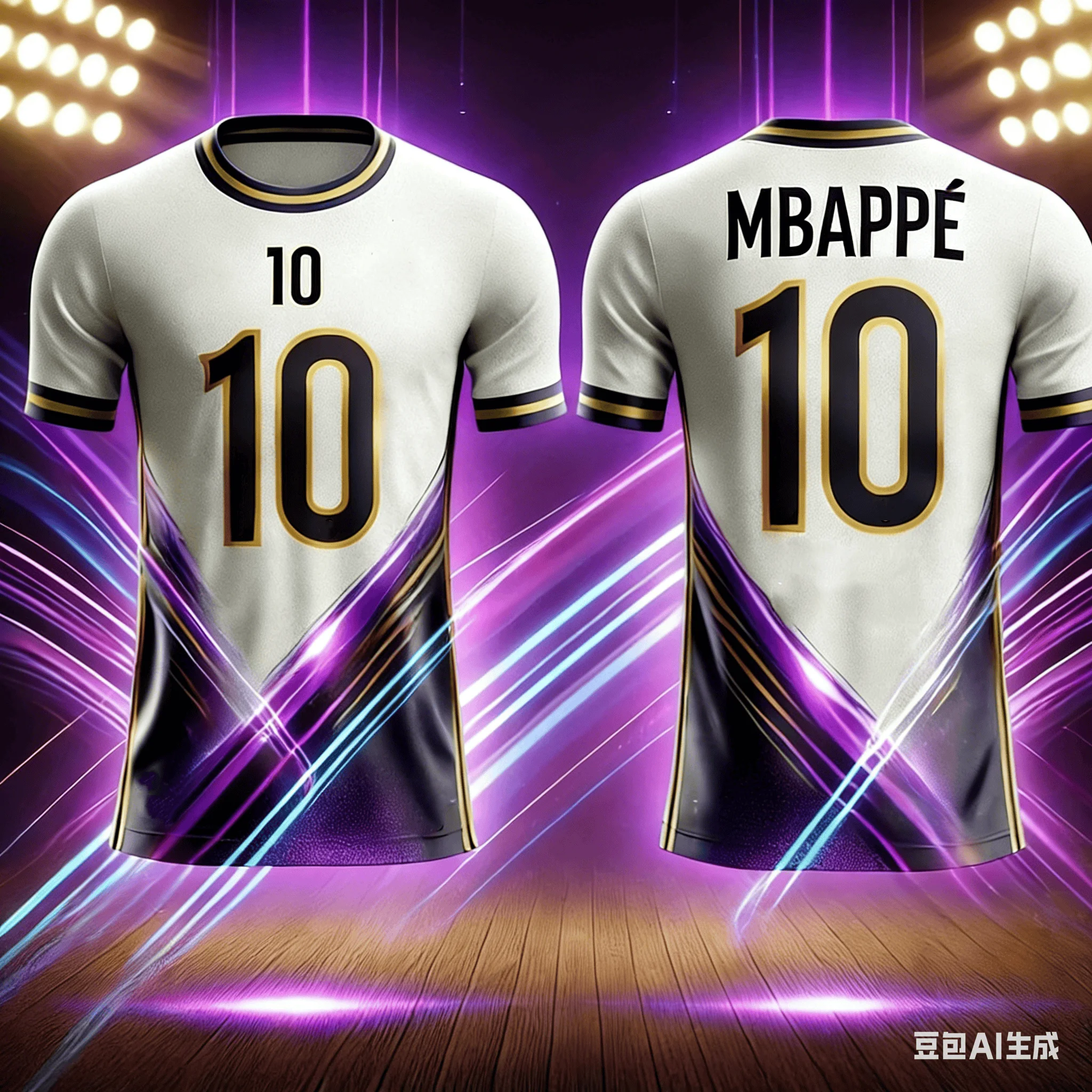 2026 Sommer Neue Kollektion #   Mbappe Nr.10 #   Schnell trocknendes Sport-Trainings-Fußball-T-Shirt mit kurzen Ärmeln für Herren und Damen