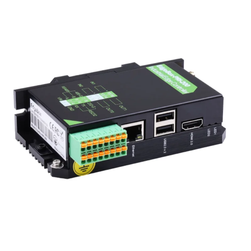 Raspberry Pi CM4 Industrial-grade Control Host PLC Integrated programmable controller EDGEBOX Linux 5G LORAWAN Edge Calculation