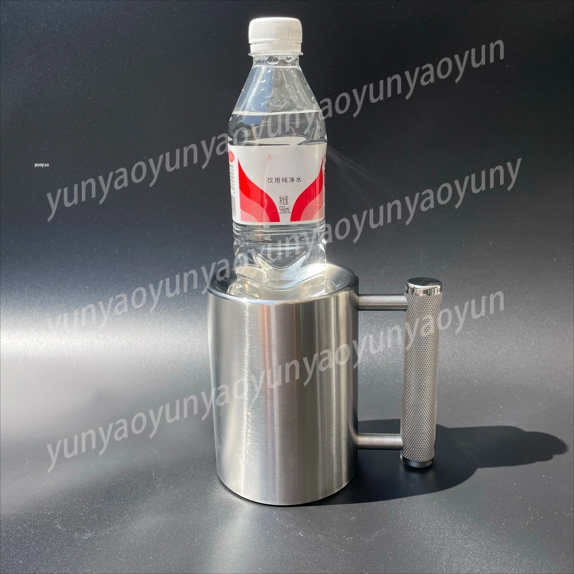 

316L Stainless Steel Dumbbell Cup Fitness Water Cup Coffee Cup 8kg Solid Camping Outdoor Water Cup