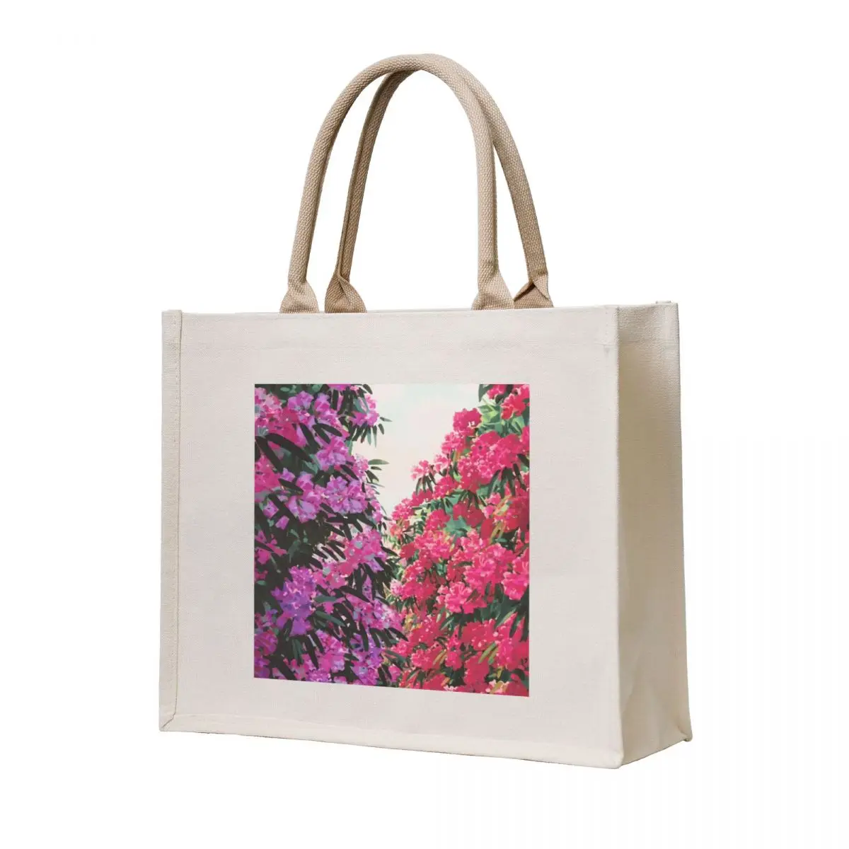 

Anime Flowers Scenery Tote Bag custom tote bag hand bag ladies Lady bags Women's shopper