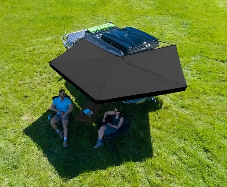 

2.5M Wareda Aluminum Hard Shell Overland 270 Free Standing Passenger Awning Canvas Suv Car