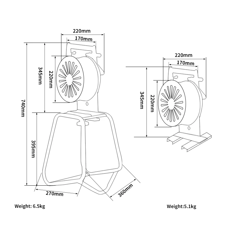 جهاز إشارات الطوارئ LK-120 الصناعي بسعر المصنع، صفارة إنذار يدوية عمودية كبيرة