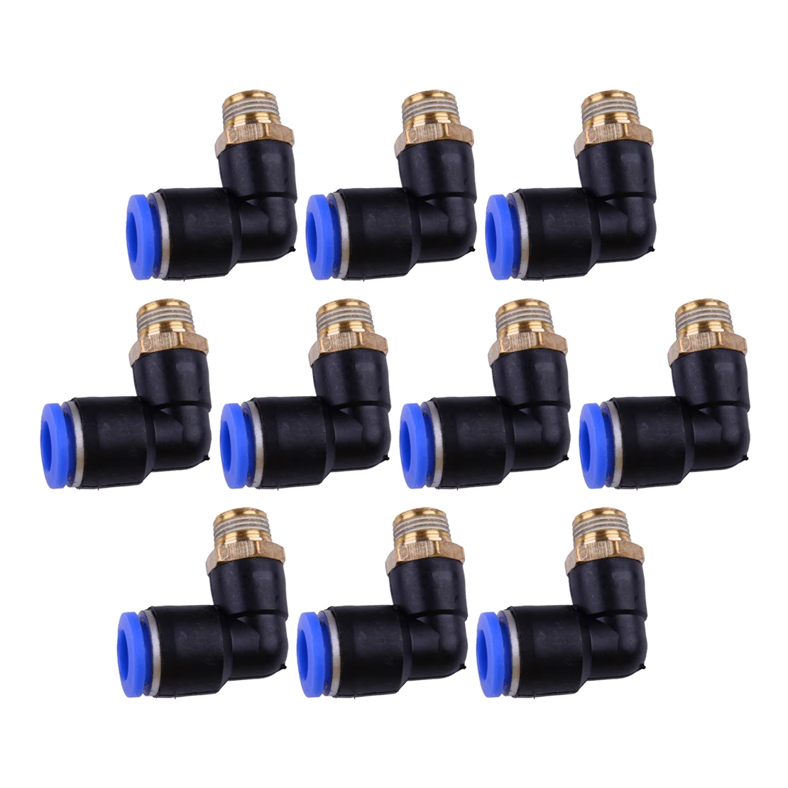 

20pcs/Set Elbow Tire Tyre Changer Air Valve Connector Fitting Adapter 90 Degree