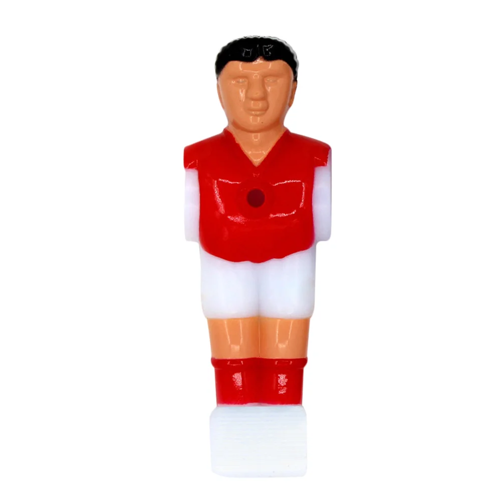 

9Pcs Table Football Men Player Plastic Replacement for Soccer Table Football Machine Standard Rod Foosball Player Accessories