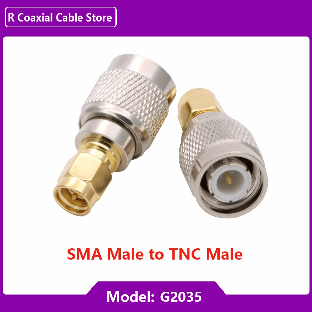 1 peça tnc fêmea para sma fêmea/macho tnc macho para sma fêmea/macho conversor de adaptador de rf reto
