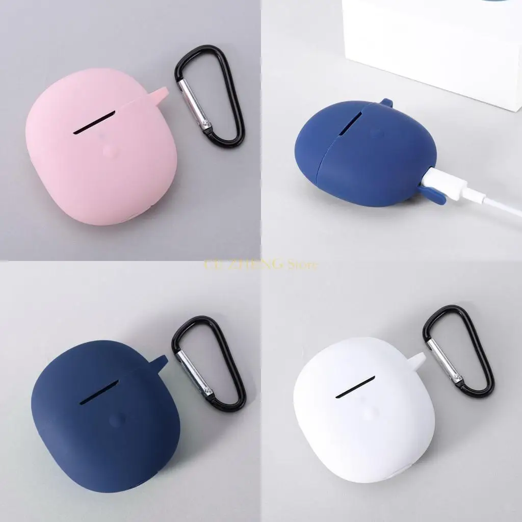 

E56B Searhphone Caser с крючком силиконовой, совместимой с Bluetooth-совместимыми беспроводными наушниками BXO защитный корпус