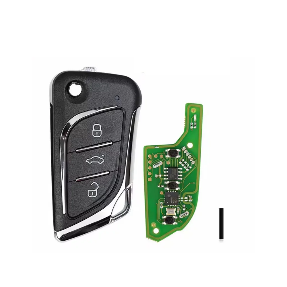 2 pçs 5 pçs/lote Xhorse XKLKS0EN Chave Remota Fio para Tipo Lexus para Ferramenta Chave VVDI Ferramenta Chave Versão Inglês